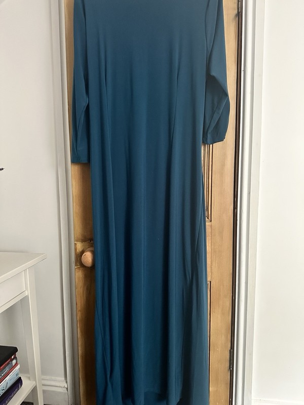 Stunning Turquoise Joanna Hope Dress Size 22 Worn Once - Perfect Condition. gallery