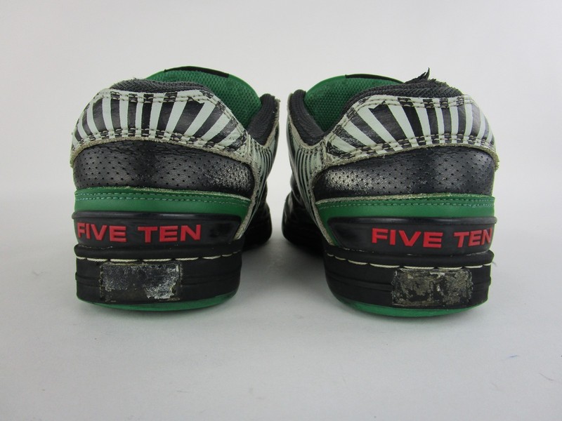 Adidas Five Ten Freerider Men's Mountain Bike Shoes Sneakers Black Green Size 8 gallery