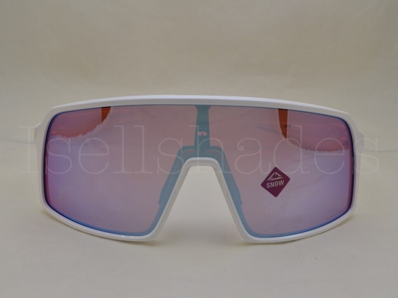 Oakley SUTRO (OO9406-22 37) Polished White with Prizm Snow Sapphire Lens gallery