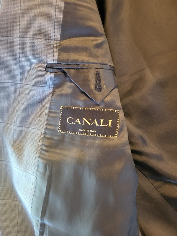 Canali Mens Wool Two Button Blazer - 42R gallery