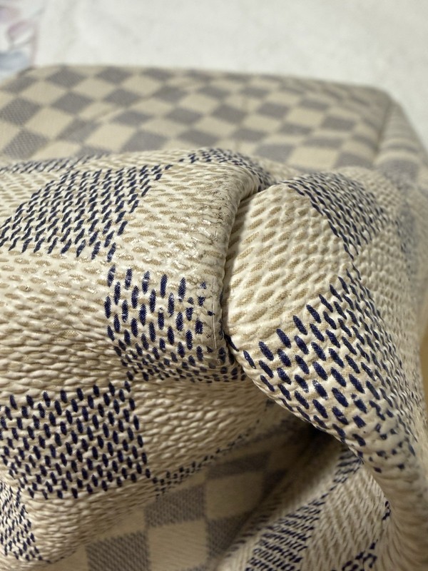 Louis Vuitton Damier Artsy GM Handle Beige/Blue w/ Box Dust Bag gallery