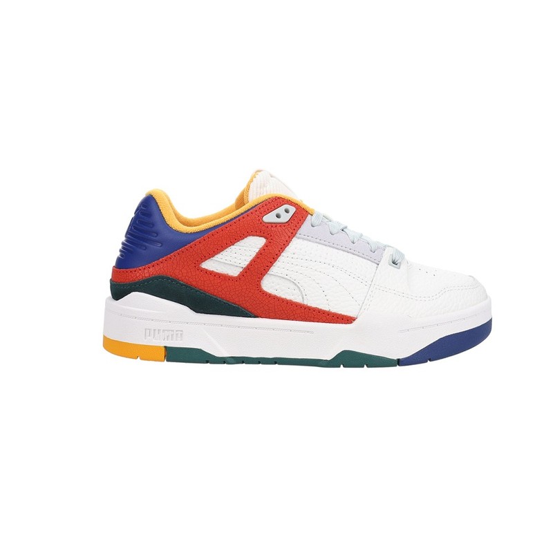PUMA Slipstream New Heritage Lace Up Youth Boys White Sneakers Casual Shoes 390