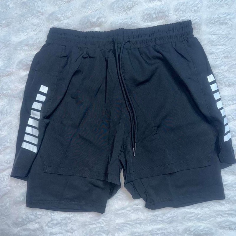 Unbranded Men’s Black and Navy Shorts