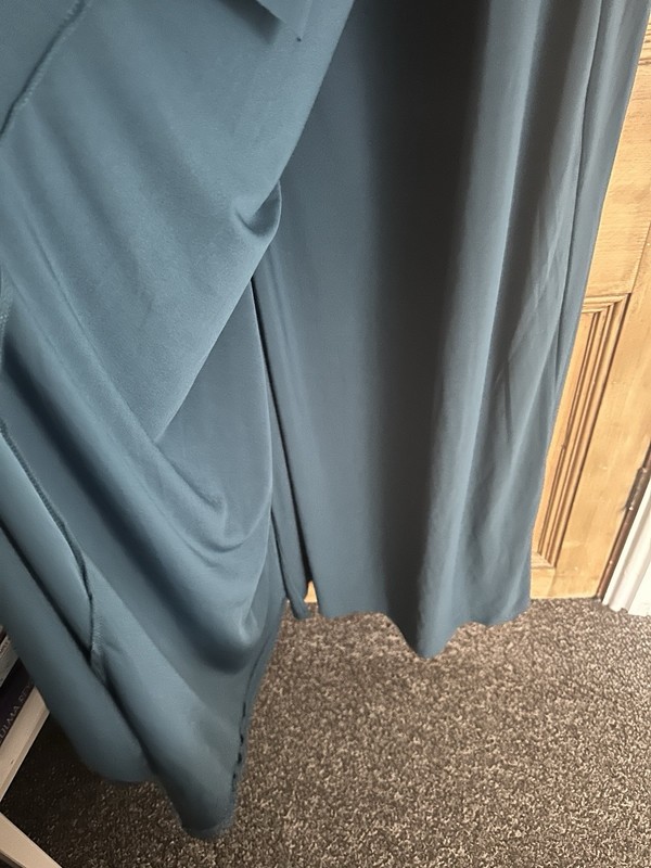 Stunning Turquoise Joanna Hope Dress Size 22 Worn Once - Perfect Condition. gallery