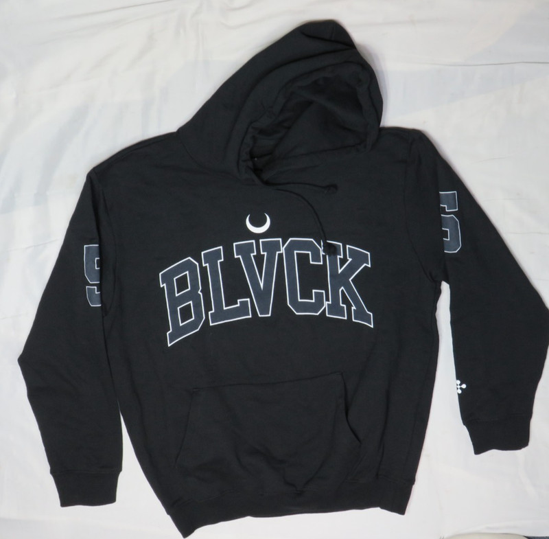 BLACK SCALE #5 XL BLACK FLEECE HOODIE SWEATSHIRT HOODED SHIRT BLVCKSCVLE