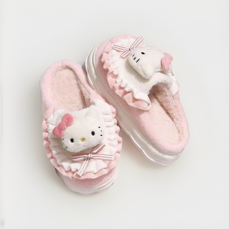 Hello Kitty And Friends Kawaii Sanrio Slippers Sizes (6.5-10.5 US Women’s) Gift gallery