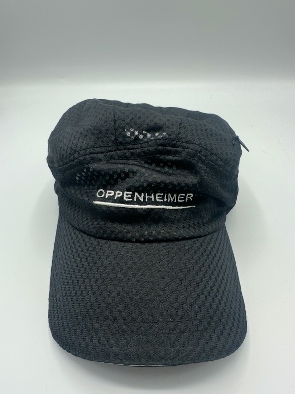 Oppenheimer Logo Black Mens Adult 5 Panel Cap Hat One Size