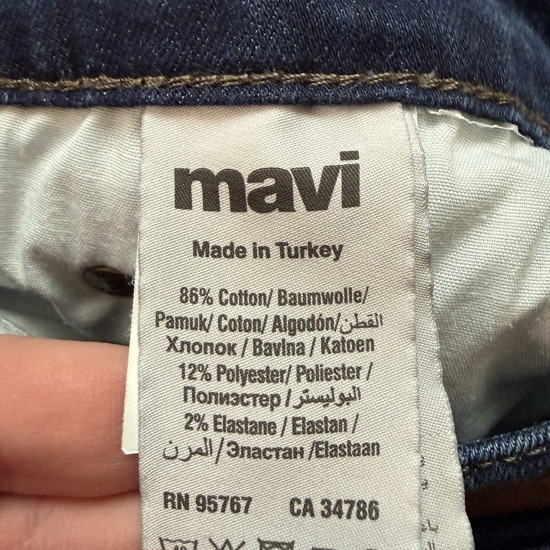 Mavi Matt Relaxed Straight Dark Wash Jeans Men’s 34x31 (tag34x32) gallery