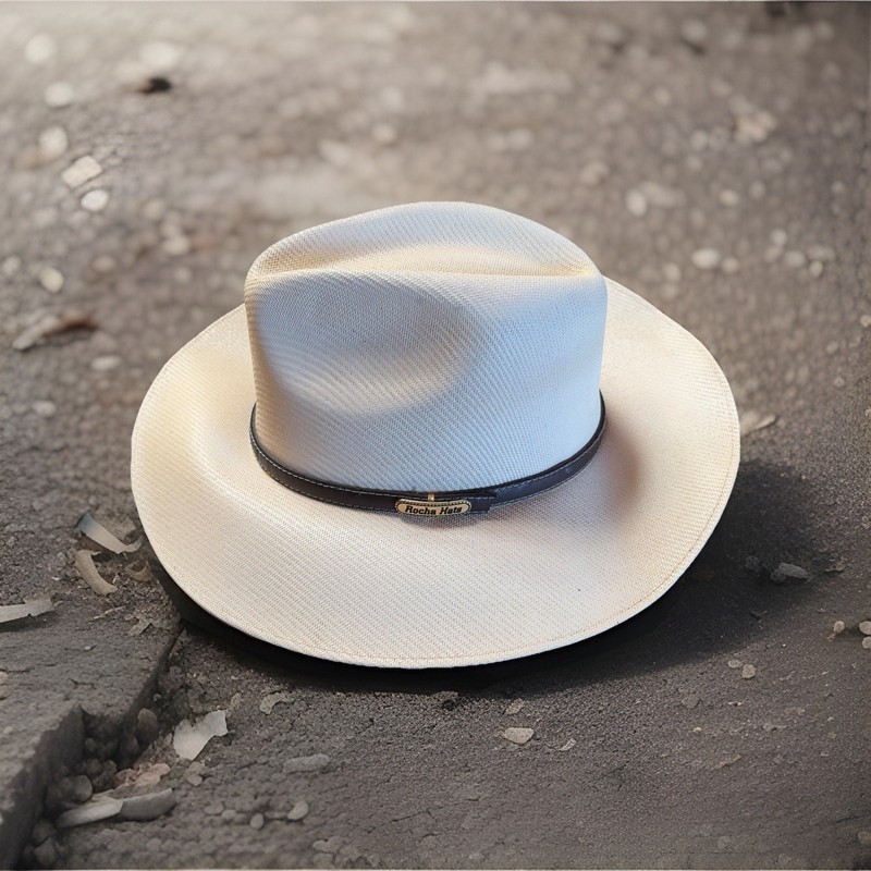 ROCHA Flat Top Hat Size XL 8” front to Back 7” Ear To Ear