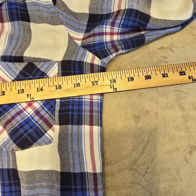 VICI Thread and Supply Plaid Button-Up Shirt S Women gallery