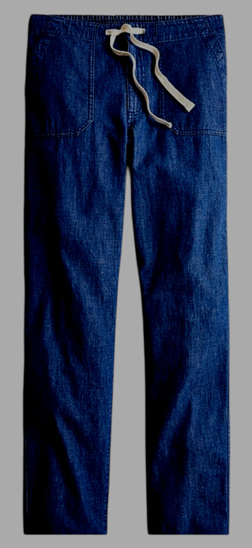 J.Crew Pants Size M Elastic Waist with Hook&Eye Button & Zipper Pockets NWT