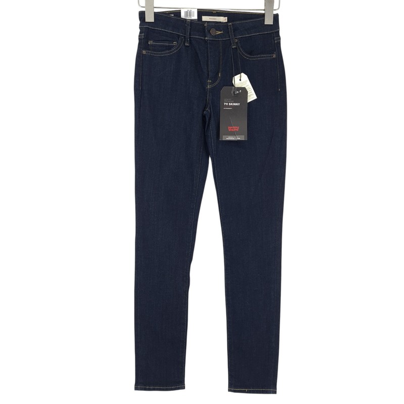 Levi’s Jeans 711 Skinny Women Stretch Slim Iz4 Size W25 L28