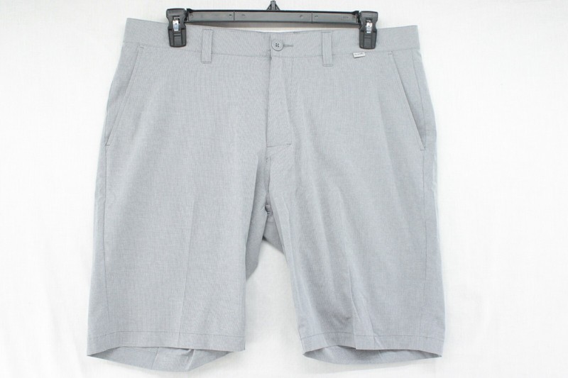 Travis Mathew Golf Shorts Men’s 36 Gray Performance Stretch Preppy 1MM208
