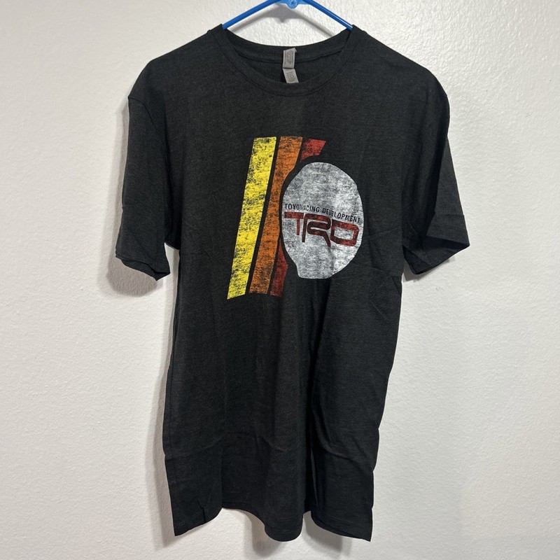 Toyota TRD T Shirt Mens Large Black