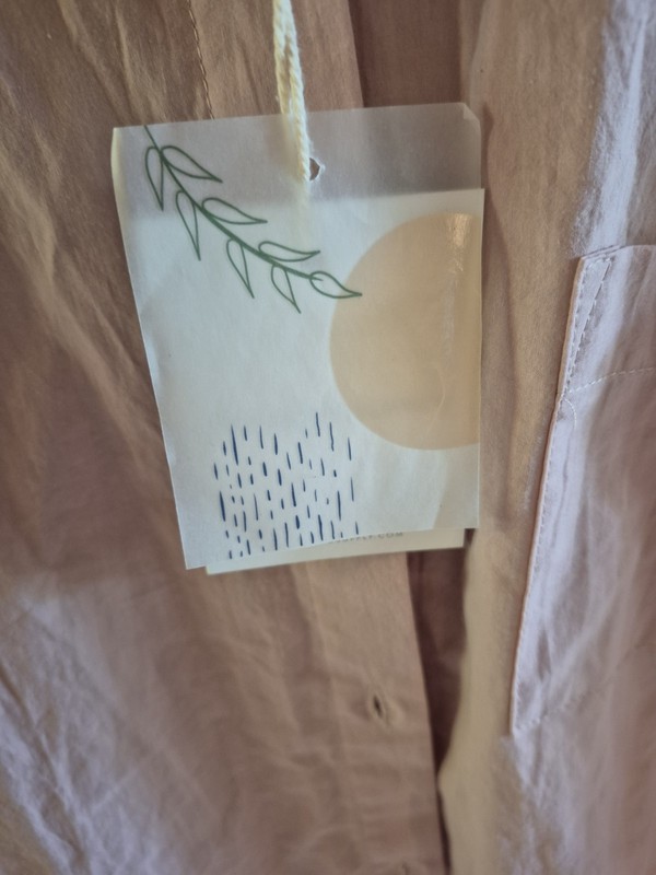 Thread + Supply Sz L Shirt. Carnation Pink, NWT. 100% Cotton Thread & Supply Top gallery