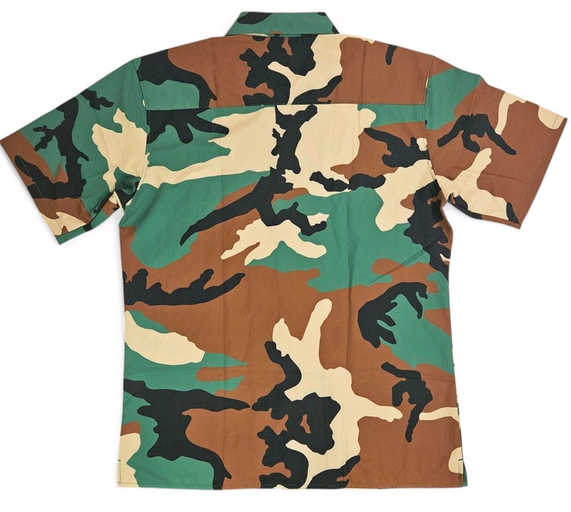 Tachuntfish THF Mojito M81 Camo Button Up Shirt Mens 5XL Original Fit gallery