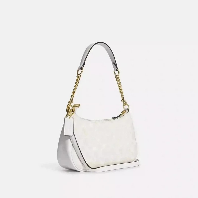 COACH Teri Shoulder Bag in Signature Canvas white new gallery