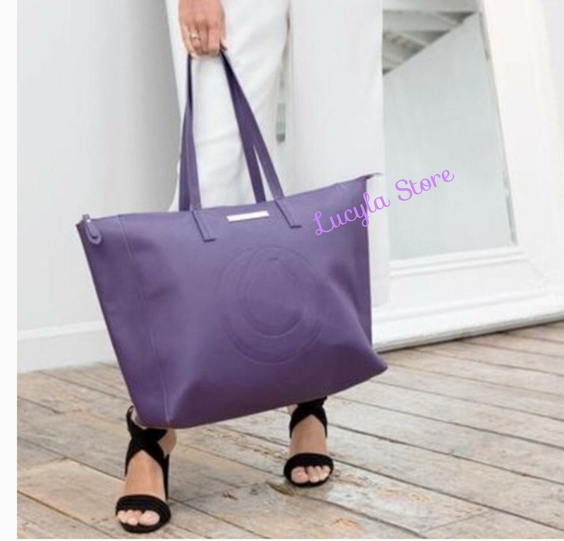 Monat Tote Bag Travel Large Purple Monat-Branded Purse Edition Limited 1 Pc