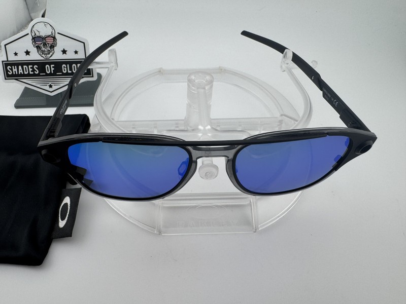 OAKLEY COLDFUSE MATTE BLACK WITH JADE AFTERMARKET POLARIZED SUNGLASSES OO6042-08 gallery