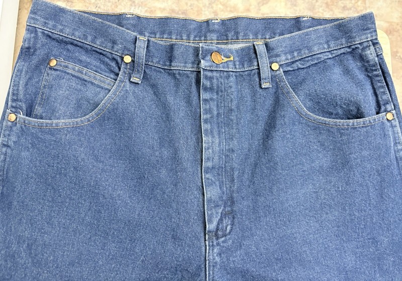 Wrangler 13MWZ Cowboy Cut Original Fit Jeans Rigid Stonewash Denim 36×36
