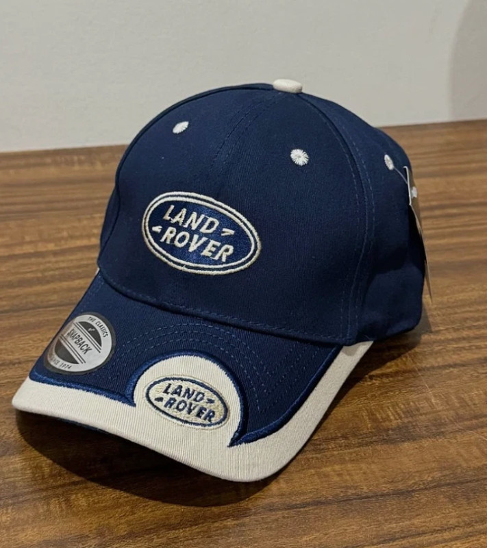 Land Rover Logo Baseball Cap Adjustable Curved Brim Hat Mens NWT