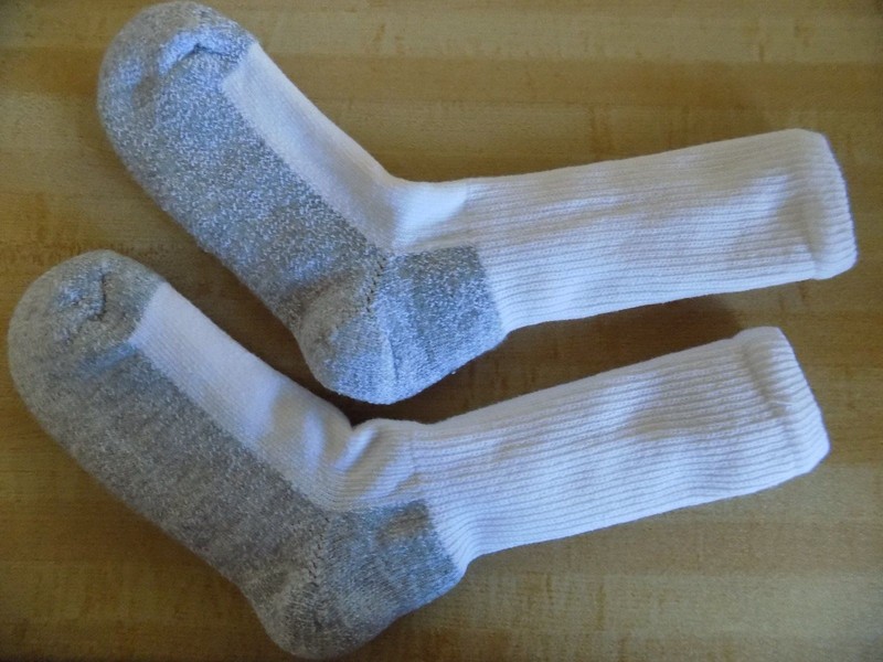 6 PACK COSTCO HEAD POWER CUSHIONED SOCKS ( SIZE 12+ ) WHITE MEN'S CUSHION NWOT gallery