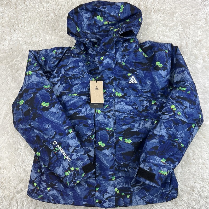 Nike ACG PrimaLoft Skull Peak Storm-FIT Blue Jacket HJ2487-410 Men’s Size Small