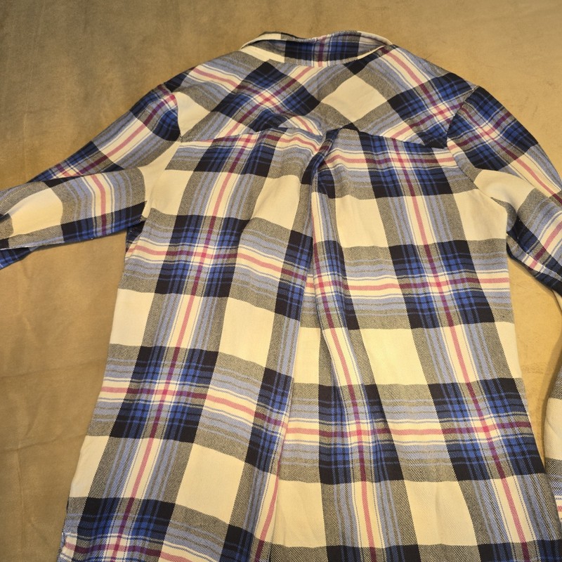 VICI Thread and Supply Plaid Button-Up Shirt S Women gallery