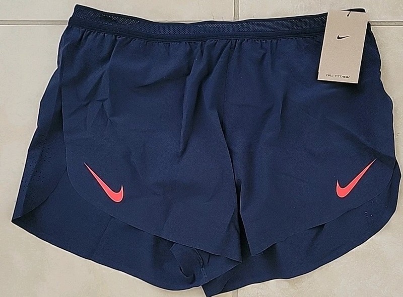 Nike DRI-FIT ADV Aeroswift 4″ Running Shorts Men’s L $90 NWT FN3352-451 Navy