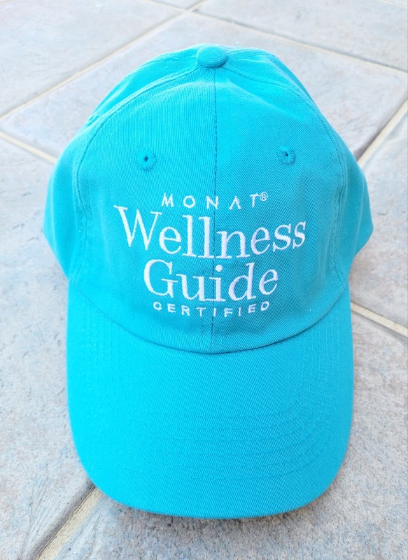 Monat Wellness Guide Certified Hat Baseball Cap Adjustable NOS Free Shipping