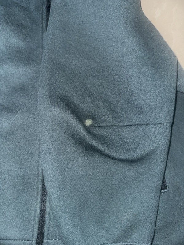 Nike Men's Gray Full Zip Fleece Hoodie w/ Pockets Regular Fit Size L gallery