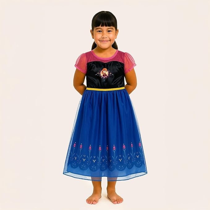 Disney Frozen Fantasy Girl's Nightgown Dress Size 6 gallery