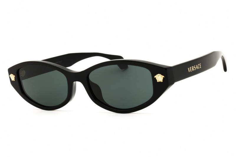 New Versace VE4512D GB1-87 Black/Dark Grey 54-17-140 Sunglasses