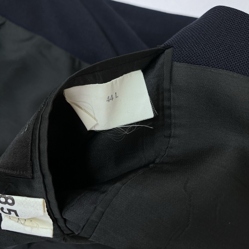 Andhurst Vintage Suit Jacket Mens Sz 44L Sport Coat Blazer Navy Blue Made In USA gallery