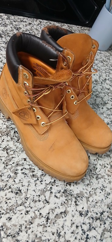 Timberland Men’s Waterproof Leather Lace-Up Ankle Work Boots Brown 11.5