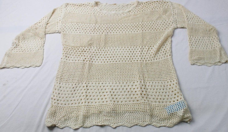 Cupshe Women’s Scalloped Neck Cut-Out Crochet Cover-Up EH6 Yellow Large NWT