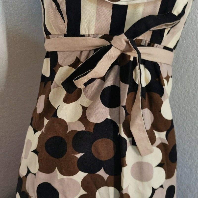 AS IS Betsey Johnson SZ 2 Vintage Dress Sleveless Floral Funky Retro Pop Hippie gallery