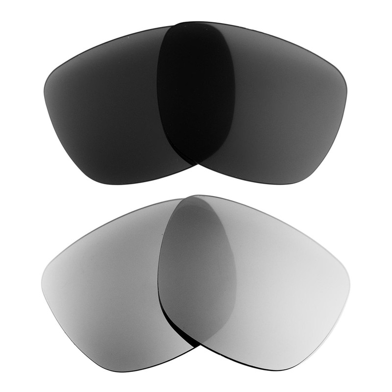 Walleva Titanium + Black Polarized Replacement Lenses For Gucci GG0010S