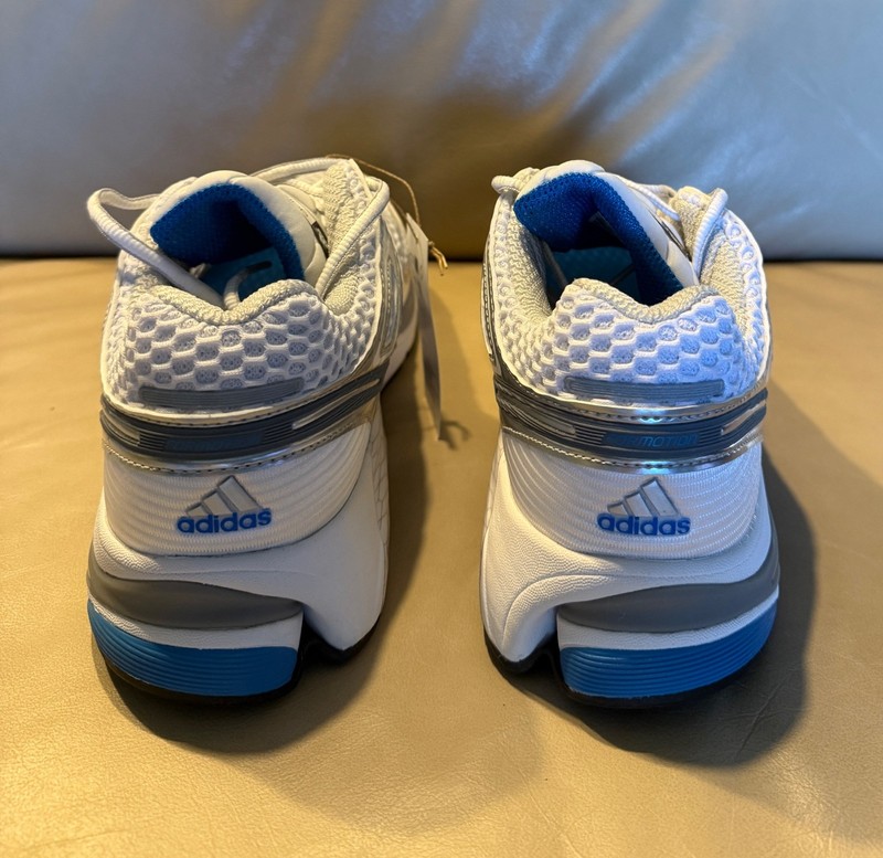 NWOB Men's Adidas Adistar Control 5 Running Shoes Size 13 Color White JQ4163 gallery