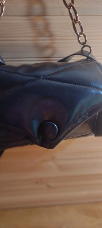 House Of Want / Black Puffer Purse, Crossbody Or Shoulder gallery