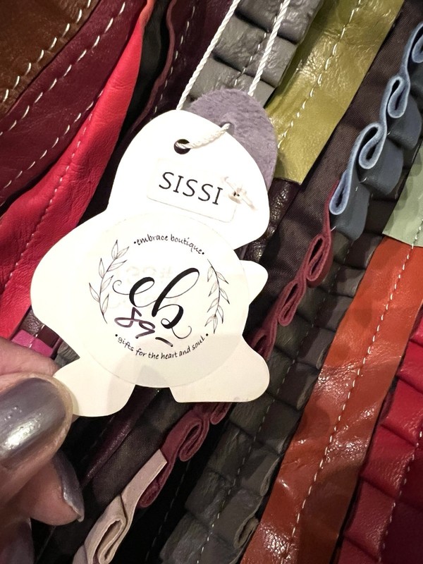 SISSI Boho Patchwork Tote Bag 19" Lined. Shoulder Strap. Multicolor. NEW. $89 gallery