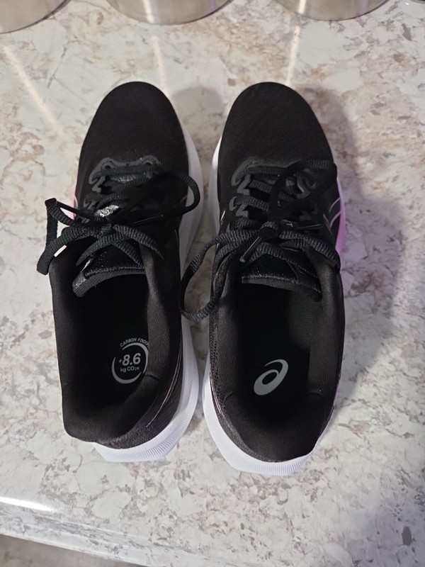 Asics Women's Versablast 4 Running Shoes 8.5 Sneakers Black And Pink, New NO BOX gallery