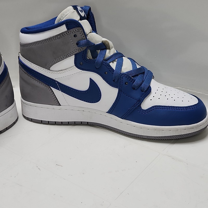 Air Jordan 1 Retro High OG True Blue Size 7Y / WOMAN 8.5Excellent Condition [69] gallery