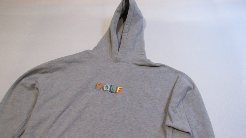 Golf Wang White Hoodie Pullover Fleece Embroidered Men’s Size Large Og Version