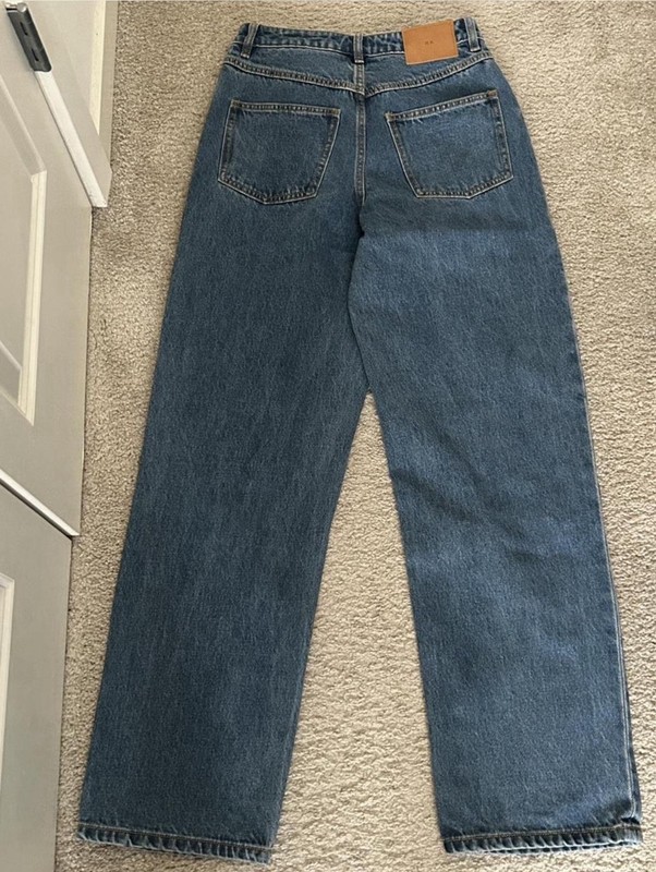 NWT Ronny Kobo Sade Women’s Straight Leg Jeans Light Wash Blue Denim 100% Cotton gallery