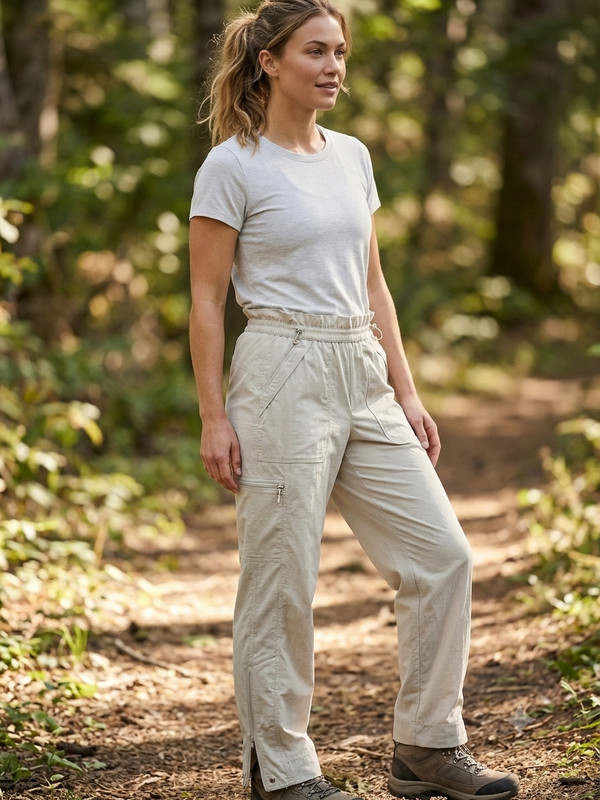 Athleta Size 4(31W x 32L) Cargo Pants Lightweight Water-Resistant Hiking/Travel