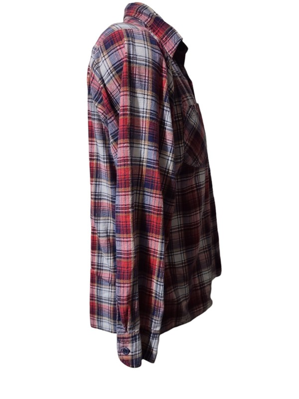 Vintage Saugatuck Dry Goods Flannel Shirt Women's Large Button Up 90s Collared gallery