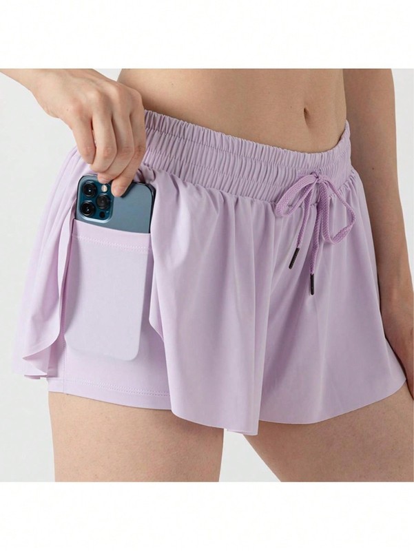 «SALE» Flowy Butterfly High Waisted Athletic Shorts For Women Yoga Gym Tennis
