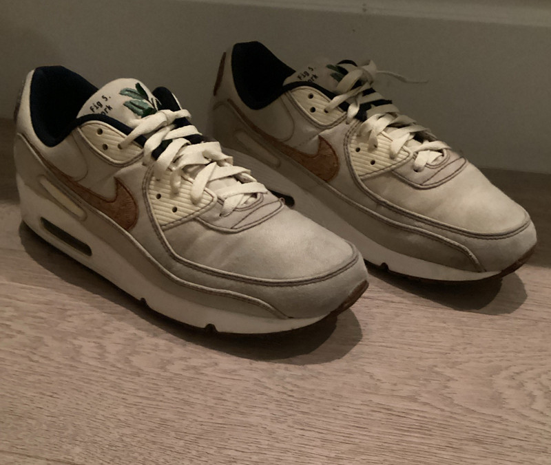 Nike Air Max 1 Men’s Low Top Sneakers Beige Brown Black CD2855-100
