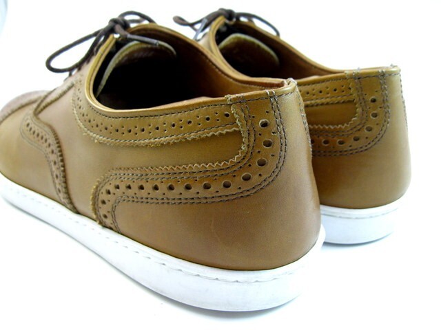 Allen Edmonds "STRAND" Men's Casual Cap-Toe Oxford Sneakers 11.5 D Walnut(421N) gallery